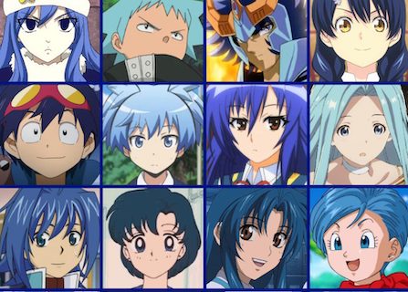10 Famous Blue Haired Anime Characters